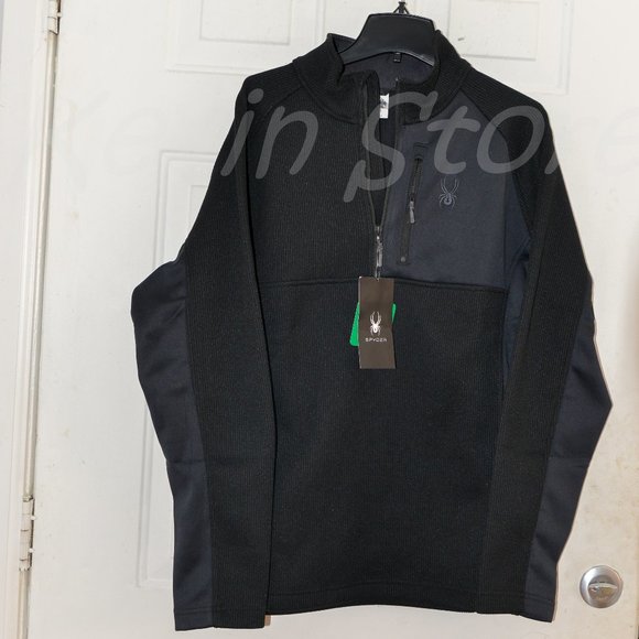 Spyder Other - Black Spyder‎ Men’s Gait Half Zip Jacket
